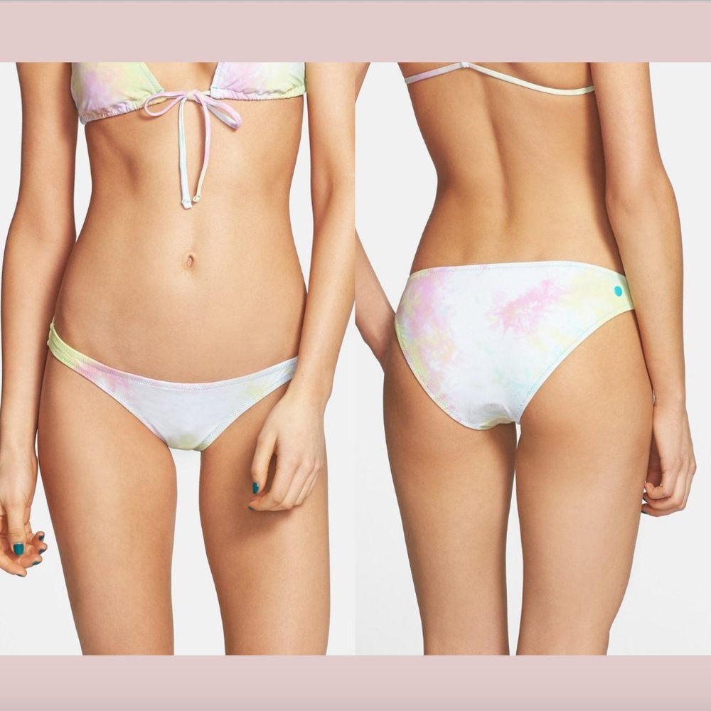 NWT $36 Volcom Colorblaze Bikini‎ Bottoms Full [ SZ XS ] #3757